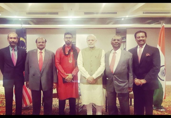 Marques Jeevan Menon at a professional event