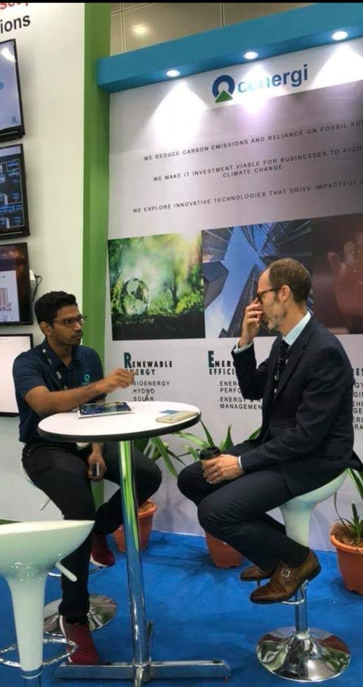 Marques Jeevan Menon at a professional event